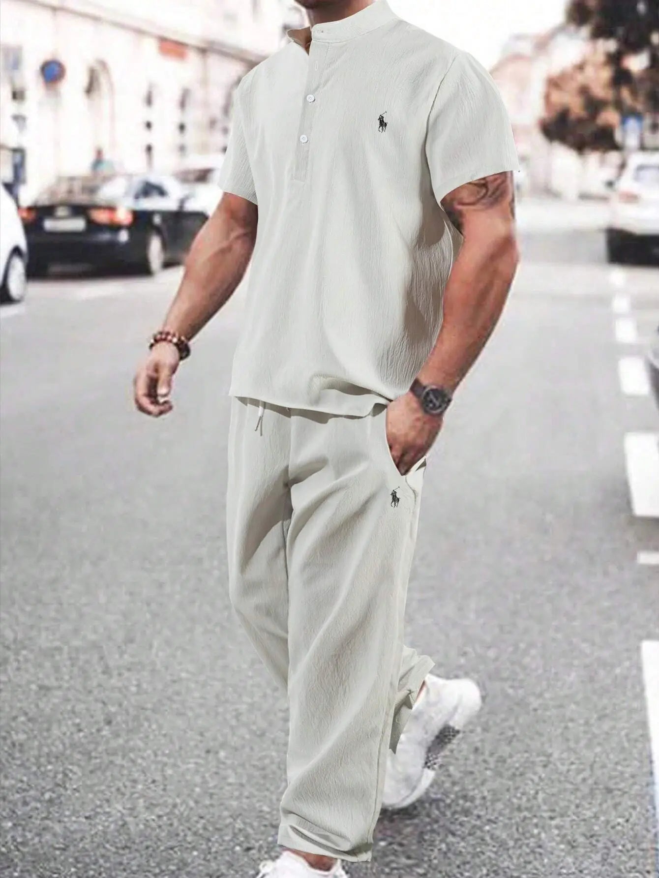 R&L Leinen-Executive-Set Henley | Limitierte Auflage (32 Verfügbar)