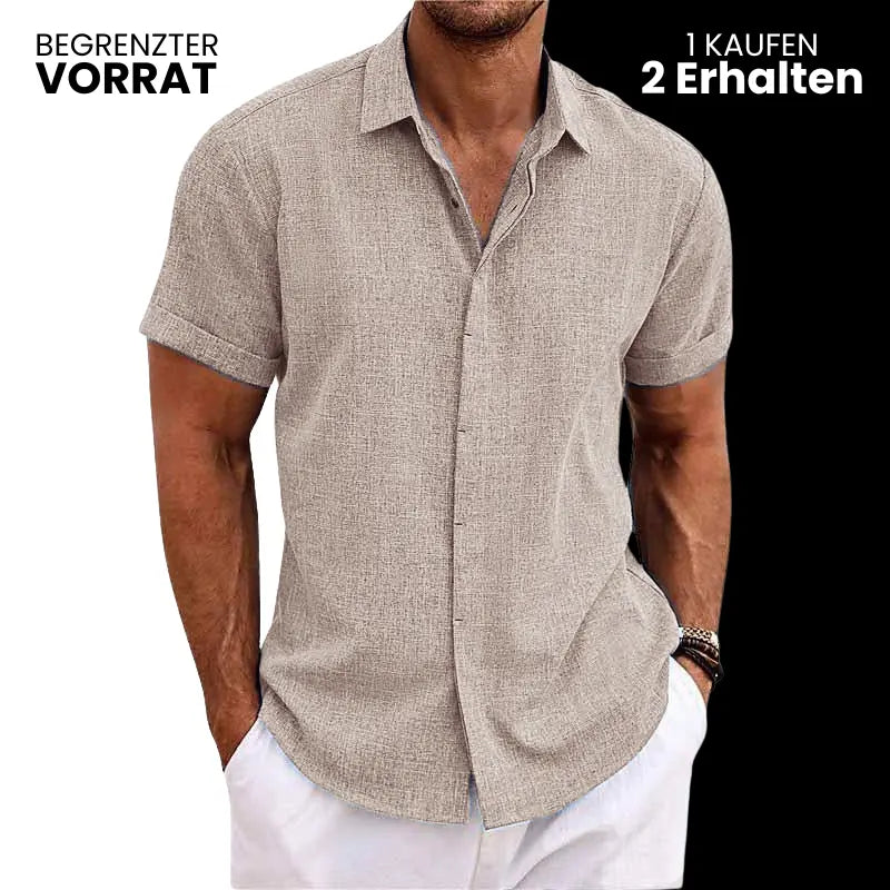 1 Kaufen, 2 Erhalten – Саvаrі Leinenhemd | Limitierte Auflage