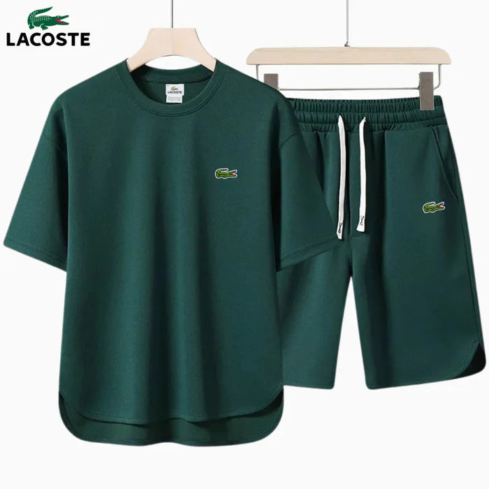 LАСОЅТЕ | Basic-Set bestehend aus T-Shirt und Shorts