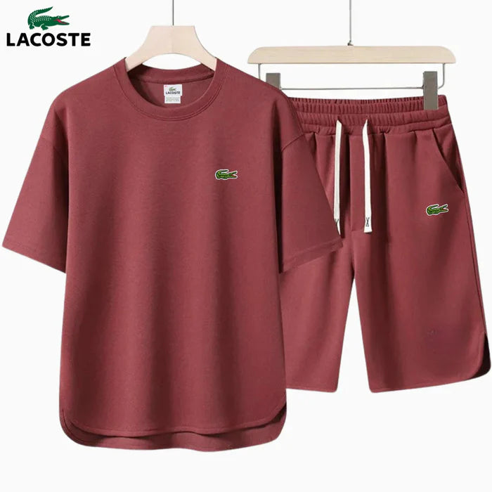 LАСОЅТЕ | Basic-Set bestehend aus T-Shirt und Shorts