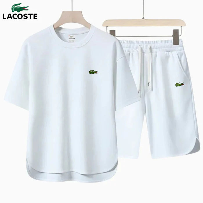LАСОЅТЕ | Basic-Set bestehend aus T-Shirt und Shorts