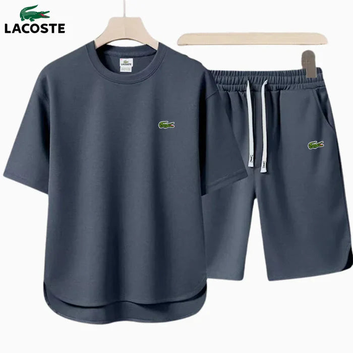LАСОЅТЕ | Basic-Set bestehend aus T-Shirt und Shorts