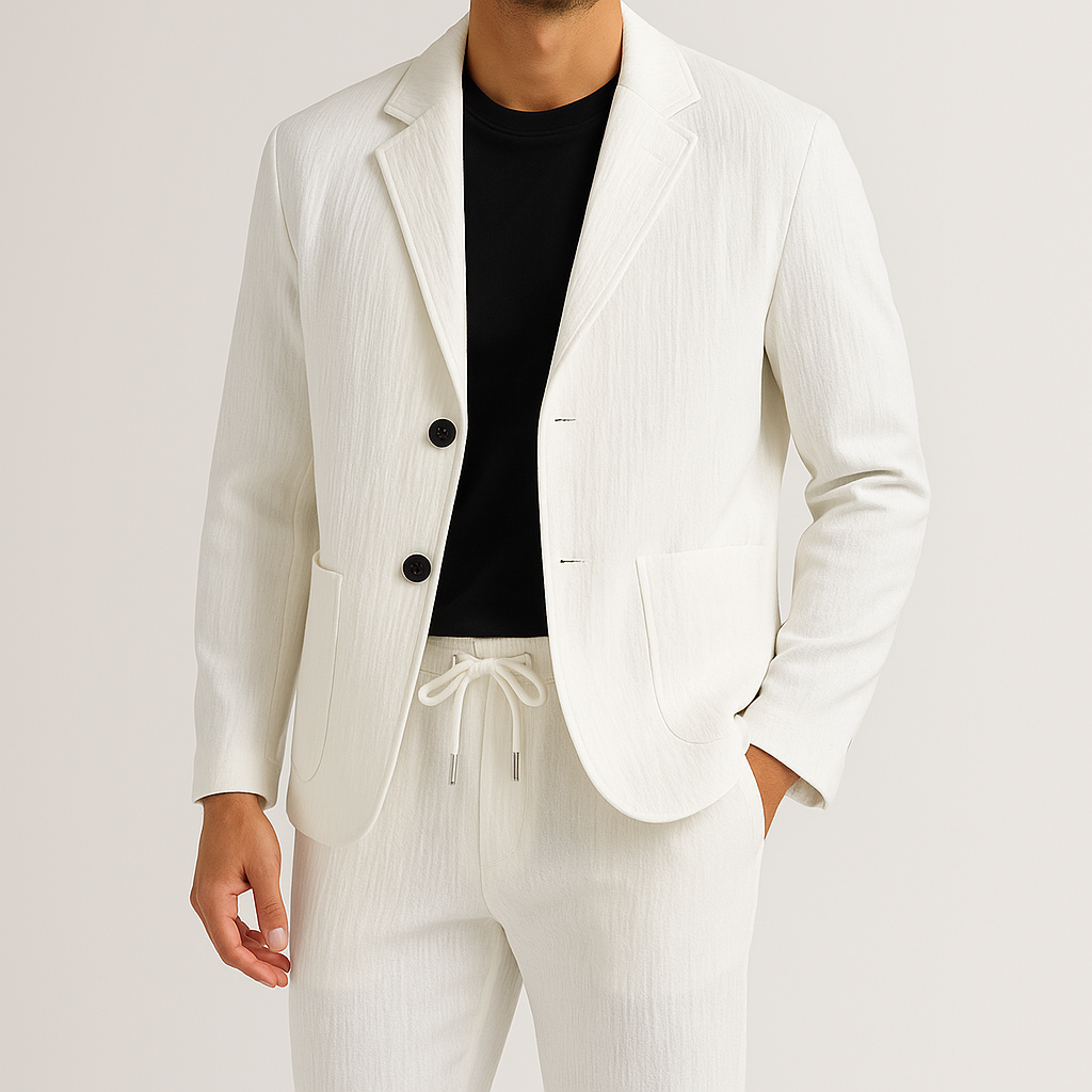 Alvari Leinen Blazer Set