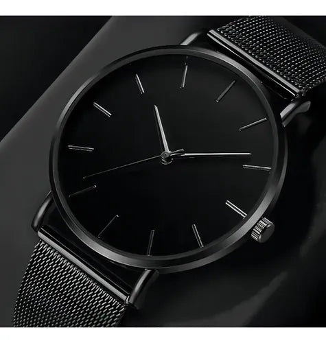 Minimalistische Carbon-Uhr