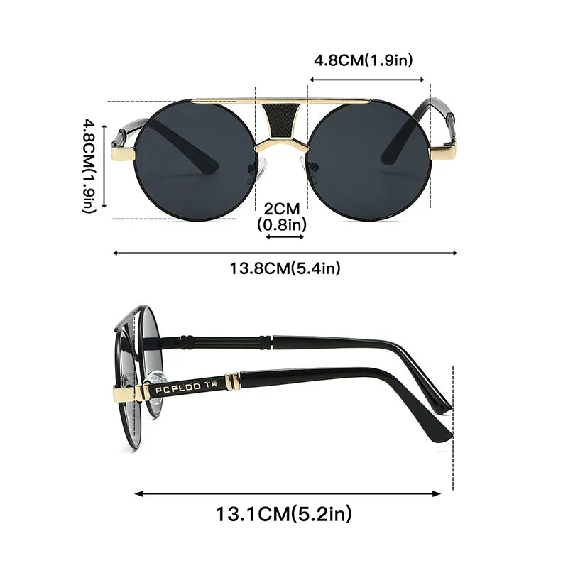 Phantom Steampunk Sonnenbrille